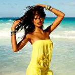 Fourth pic of Gracie Carvalho sexy in bikinies on the beach photoshoot