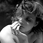 Third pic of Guinevere van Seenus fully nude black-&-white scans