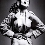 Second pic of Guinevere van Seenus fully nude black-&-white scans