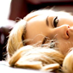 First pic of The black erotic lingerie does not hide the nude charms of lewd blonde Lexi Belle