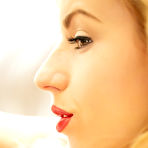 Second pic of The black erotic lingerie does not hide the nude charms of lewd blonde Lexi Belle