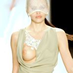 Third pic of Hana Nitsche boob out runway shots
