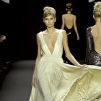 First pic of Hana Soukupova see through and tit out catwalk shots