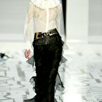 Third pic of Hana Soukupova see through and tit out catwalk shots