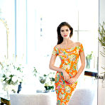 Second pic of Hilary Rhoda sexy posing scans from mags