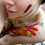 Fourth pic of Selfshot Teen Painting by I Shot Myself | Erotic Beauties