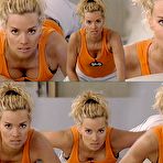 Third pic of Busty Ingrid Chauvin nude captures from movies