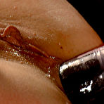 Third pic of Kristina Rose, Maitresse Madeline and Missy Minks in lezdom action where slaves ride the sybian