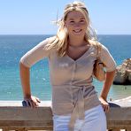 Fourth pic of Alison Angel: Alison Angel posing with her... - BabesAndStars.com