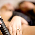 Second pic of Sexy brunette girl Betty Saint is gonna get the strong orgasm from sex toy inside vagina