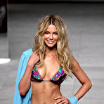 Fourth pic of Jennifer Hawkins sexy runway shots at Mercedes Benz Fashion Festival