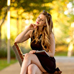 First pic of Stella Cox Flashing Around Town for Zishy - Cherry Nudes