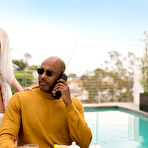 First pic of 
      Brett Rossi gets pounded by a massive black cock
    