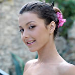 Fourth pic of Like a stunning sight of a goddess undressing before your eyes, let Divina A take your breath away with her natural beauty and drool-worthy body that is blessed with suckable tits, and praise-worthy, round butt