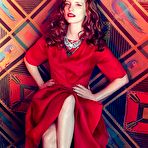 Fourth pic of Jessica Chastain two non nude photoshoots