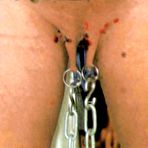 Fourth pic of Weights play for pussy - torture photos