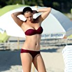 Fourth pic of Jessica Sutta sexy in bikini on the beach in Miami