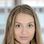 First pic of 
      Galina Fedorova spreads her pink pussy lips apart
    