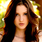 Fourth pic of Ellena Woods Sweet Brunette Performs Sensual Striptease