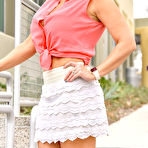 First pic of FTV Milf Alysha is looking sexy in the stairway at PinkWorld Blog