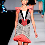 Third pic of Karmen Pedaru sexy and see through runway shots
