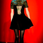 Fourth pic of Karmen Pedaru sexy and see through runway shots