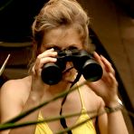 Third pic of Kelly Adams in yellow bikini in Death In Paradise