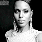 Fourth pic of Kerry Washington various sexy posing photos