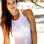 Third pic of Morgan Sexy White Bikini - Cherry Nudes