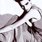 First pic of Kim Noorda sexy an braless b-&-w photos