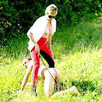 Fourth pic of It&rsquo;s the merciless mistress Lady Sonia that makes her slave walk like a dog outdoor