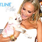 Third pic of Kristin Chenoweth slight cleavage in white night dress