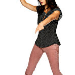 Fourth pic of Kristin Kreuk non nude posing photoshoot