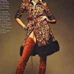 Fourth pic of Ksenia Kahnovich sexy and topless scans from magazines