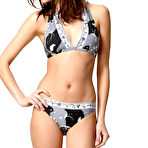 Fourth pic of Lais Navarro posing in various lingeries