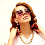 Third pic of Lana Del Rey sexy posing scans from mags