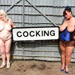 Fourth pic of Busty mature Kim and her amateur friends