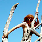 Fourth pic of PinkFineArt | Ida hairy redhead goddess from Hippie Goddess