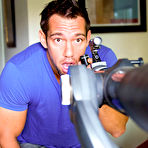 Second pic of Busty brunette MILF Ava Addams seduces a dude and takes him inside for some serious banging