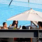 First pic of Lucy Hale in black bikini poolside paparazzi shots