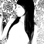 Fourth pic of Ariel Rebel: Mind blowing, black and white... - BabesAndStars.com