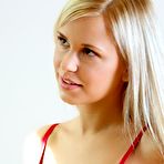 Second pic of Blonde girl Lola Myluv takes off cloths to demonstrate body in lingerie and hot nudity