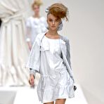Fourth pic of Marcelina Sowa sexy and see through runway shots
