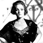 Second pic of Marlen Dietrich vlack-and-white vintage scans