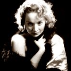 Fourth pic of Marlen Dietrich vlack-and-white vintage scans