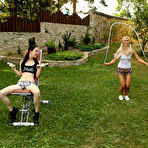 First pic of PIGTAIL TWINS with Kristy Black, Lola - ALS Scan