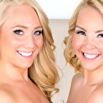Second pic of AJ Applegate Blonde Hottie Hooks Up with Blonde Minx Aaliyah Love