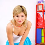 First pic of Double Teamed Teens - Young Slut Taya Fedora Drilled By Two Bigcocks