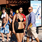 Second pic of Micaela Schaefer sexy in black bikini on the beach