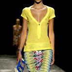 Third pic of Morgane Dubled see through and titslip runway shots